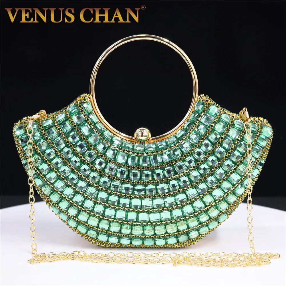 Mary Rhinestones Clutch