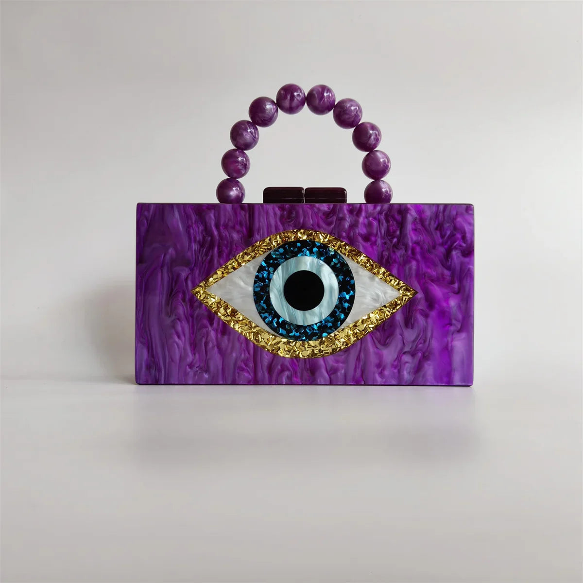 Marble Evil Eye Clutch Coco & Dee