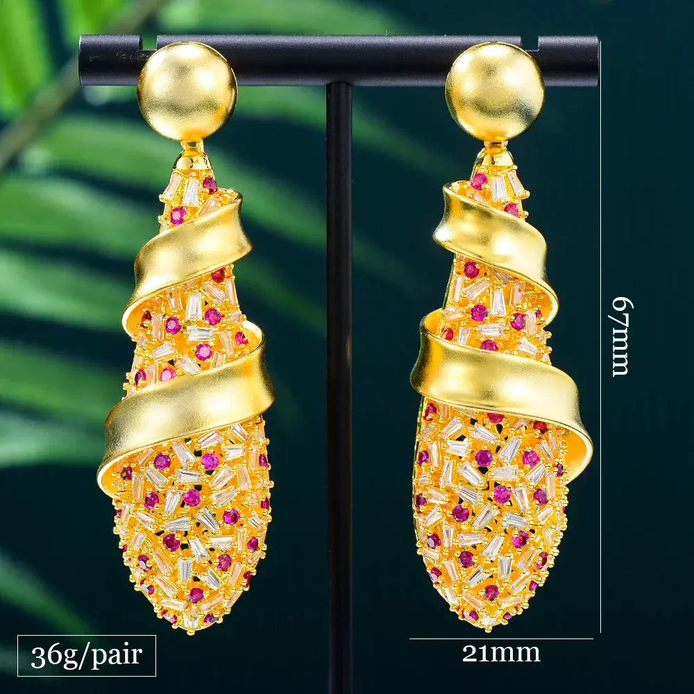 Scallop Drop Earrings Coco & Dee