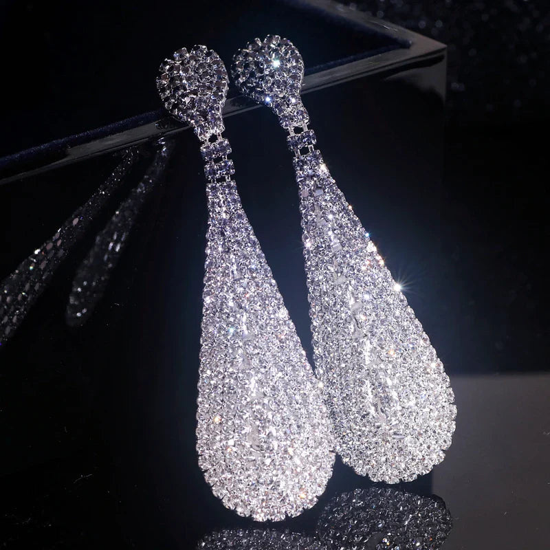 Rainbow Crystal Earrings Coco & Dee