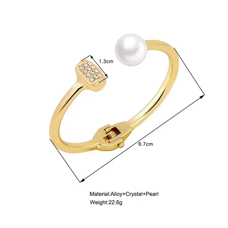 Baroque Pearl Bracelet - Coco & Dee UK