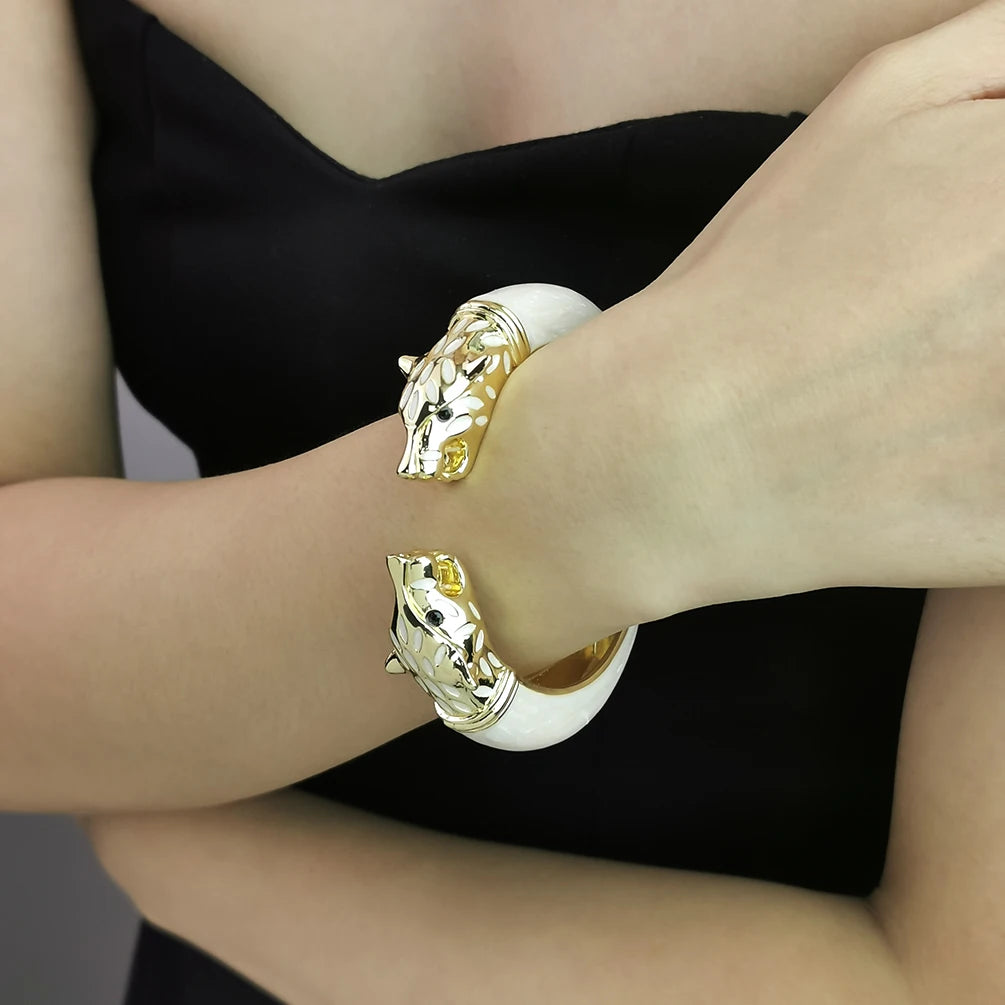 Leopard Head Bracelet
