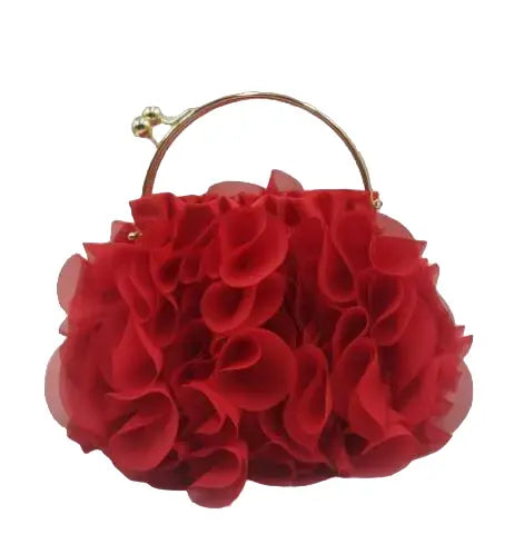 Satin Floral Bag - Coco & Dee UK