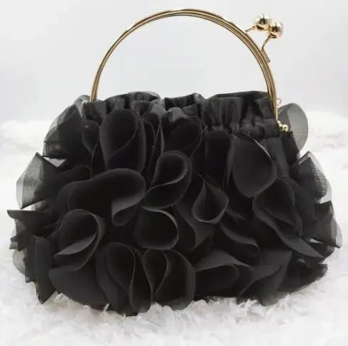 Satin Floral Bag - Coco & Dee UK