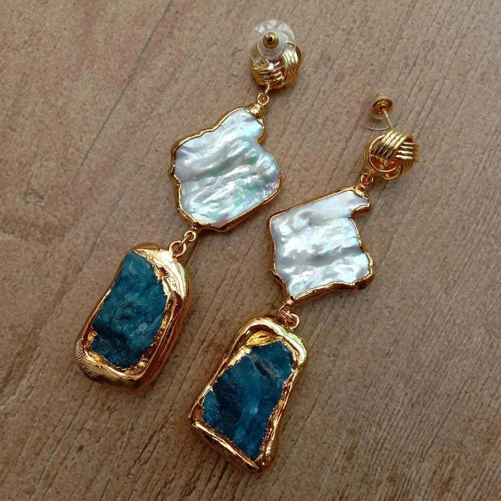 Keshi Pearl Earrings Coco & Dee