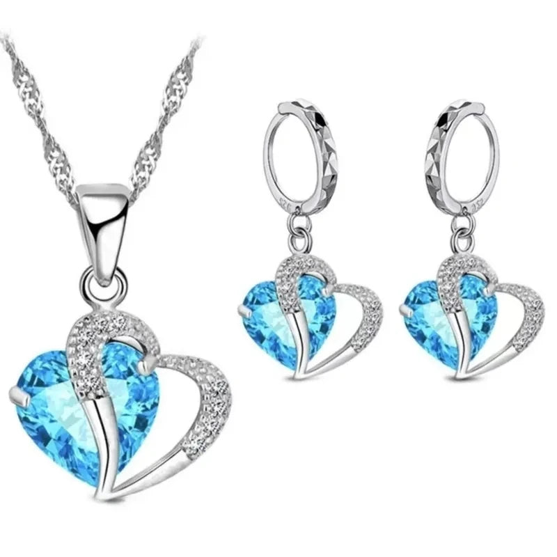Sterling Silver Pendant Set Coco & Dee