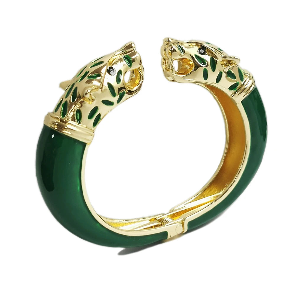 Leopard Head Bracelet