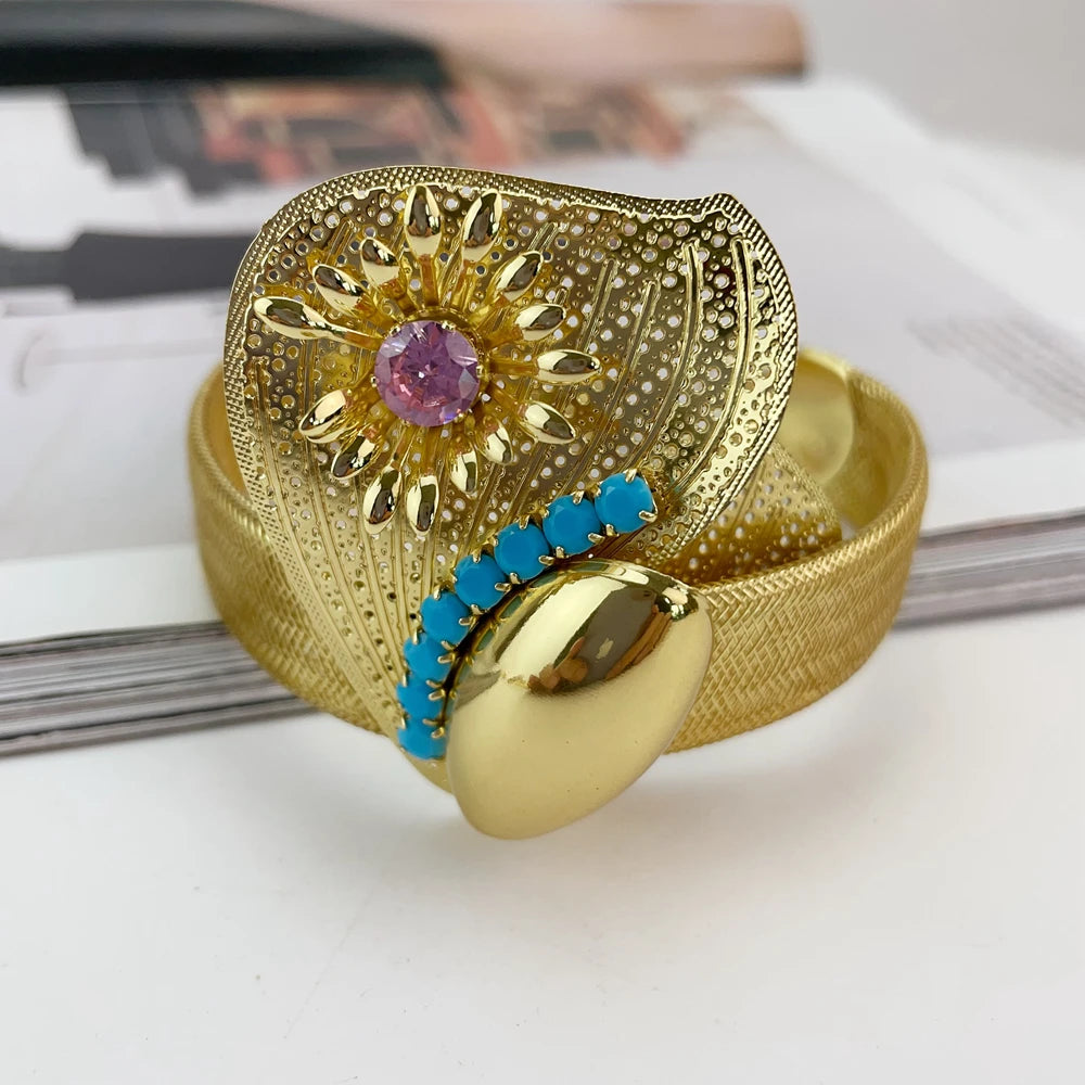 Flower Jewelry Set
