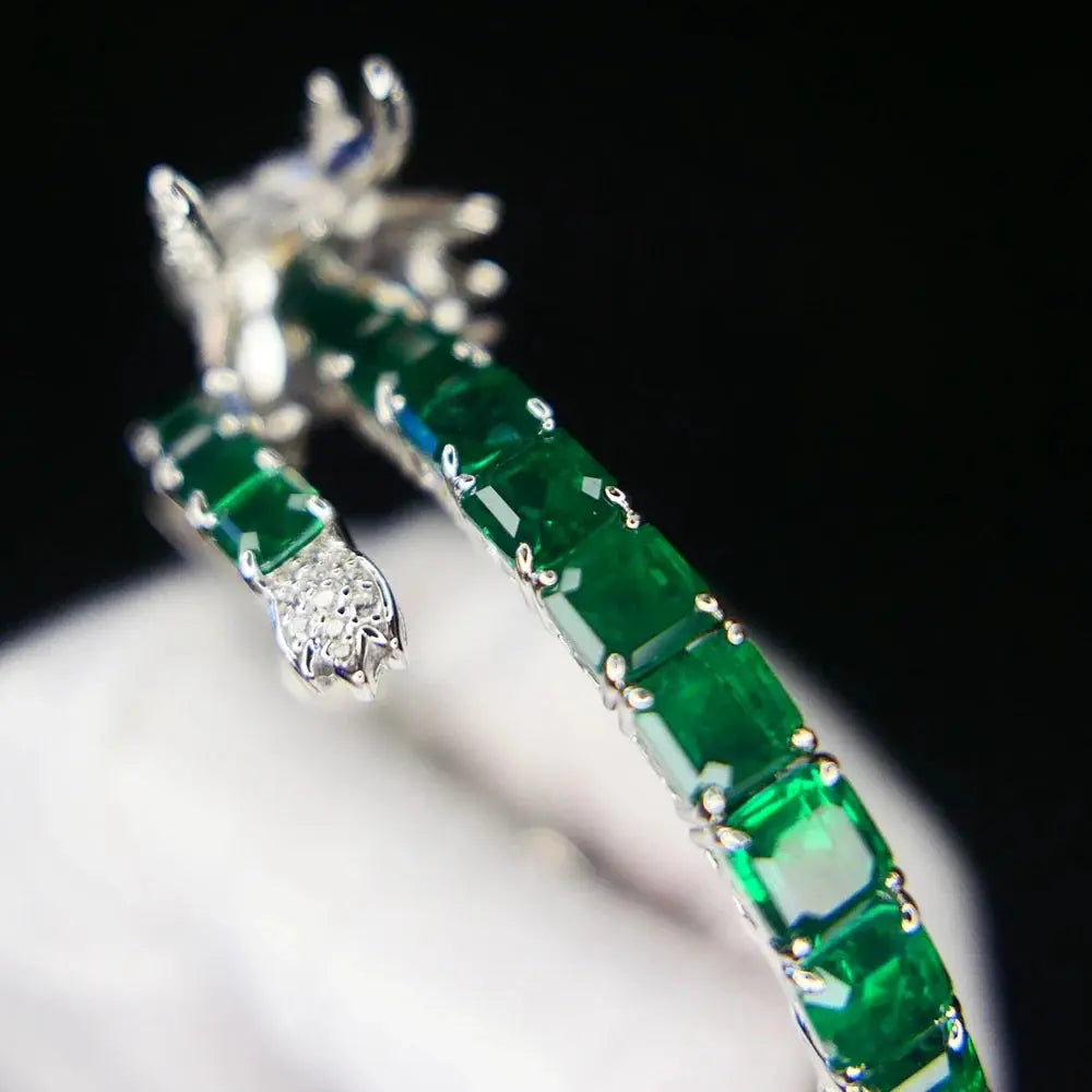 Sterling Silver Dragon Bangle Coco & Dee