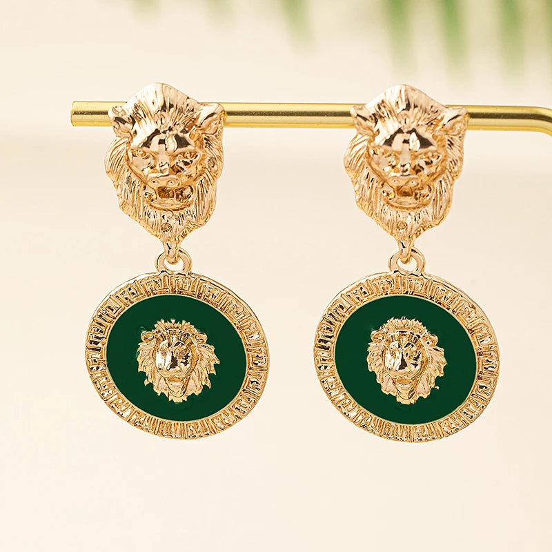 Medusa Dangle Earrings