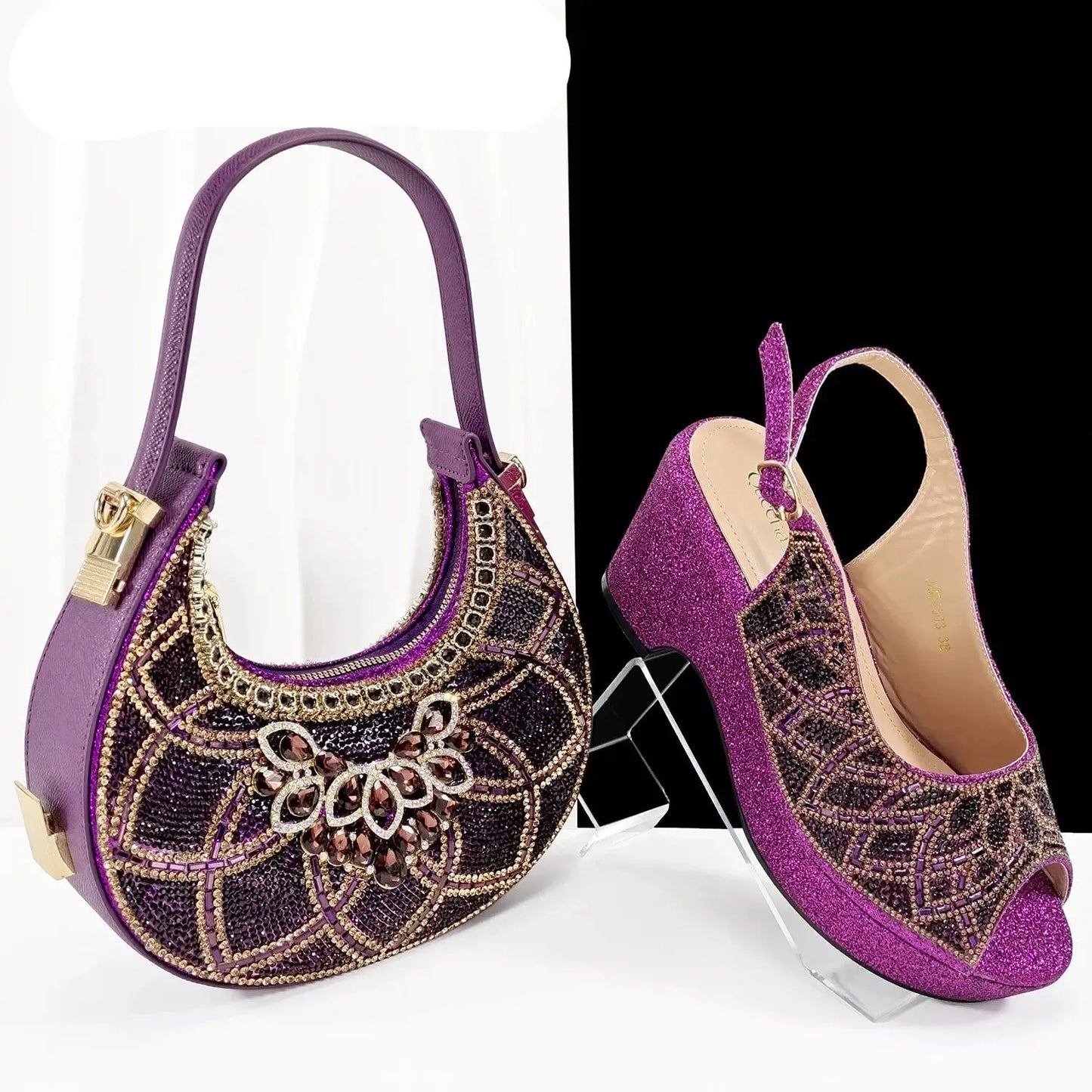 Queen Bag & Shoe Set Coco & Dee