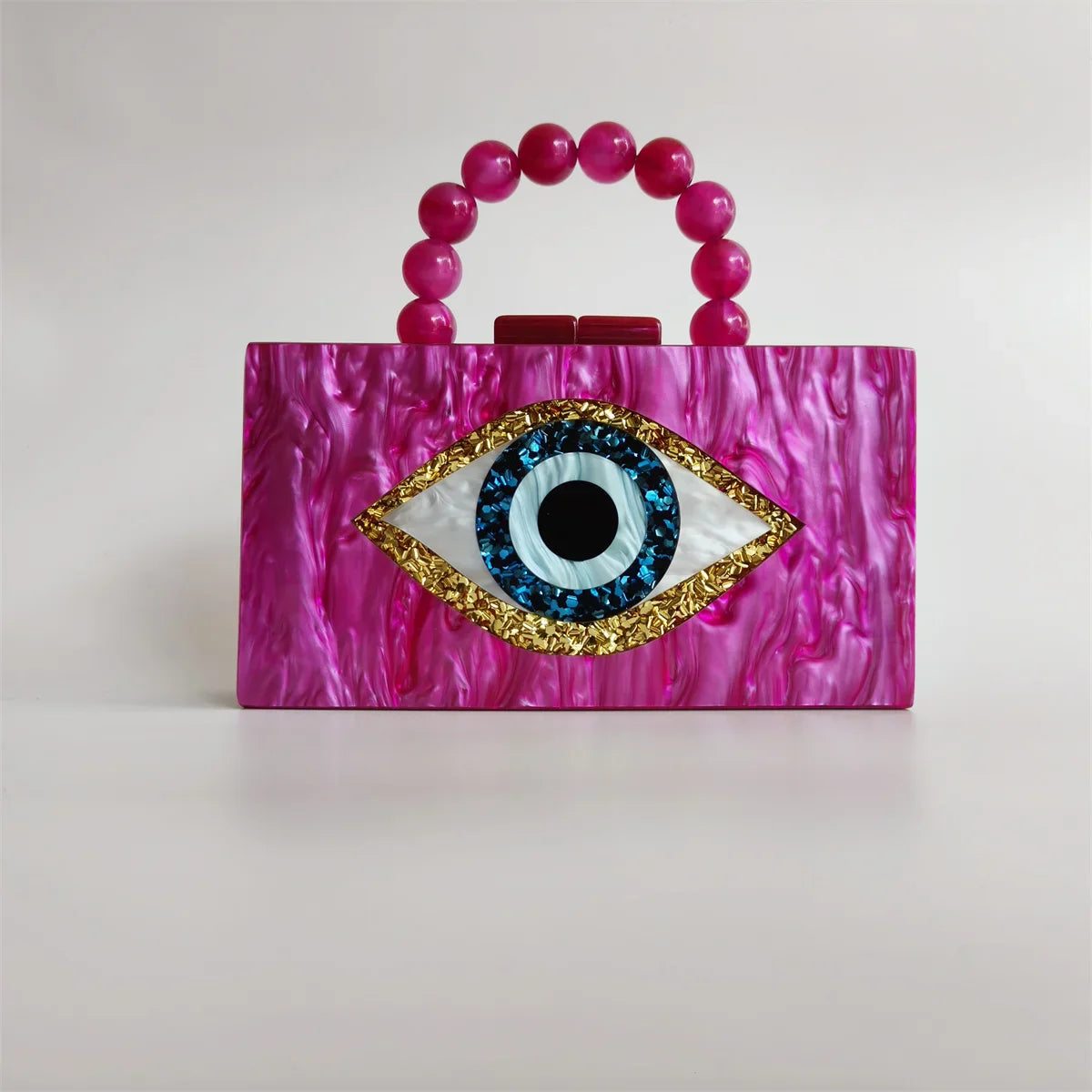Marble Evil Eye Clutch Coco & Dee