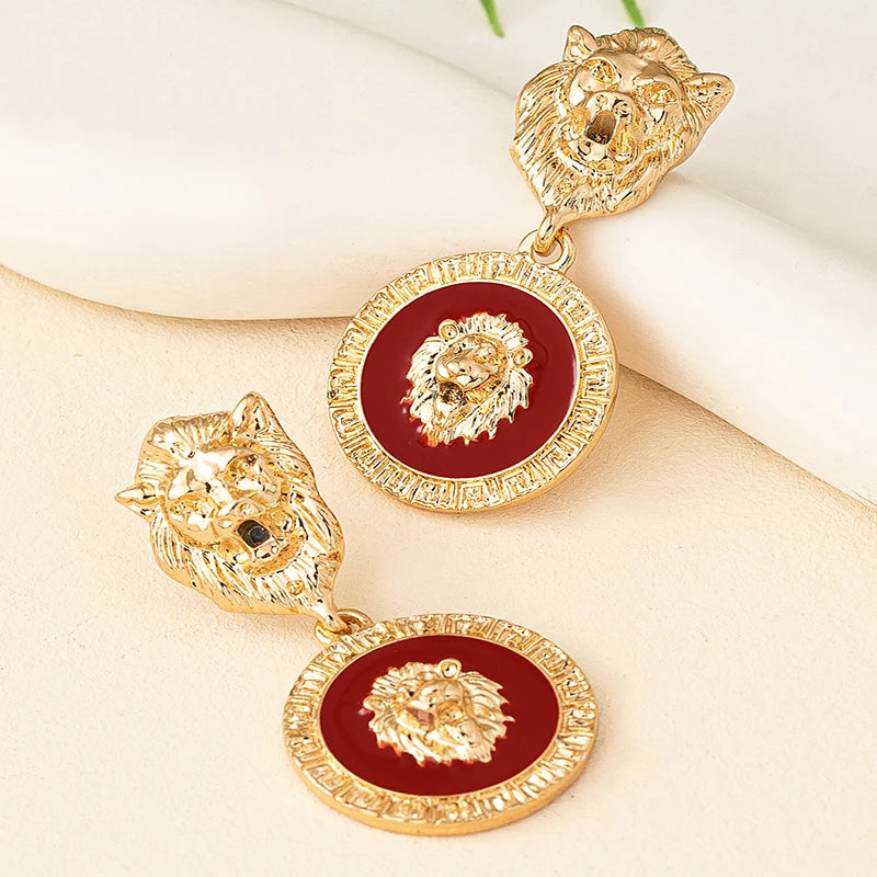 Medusa Dangle Earrings