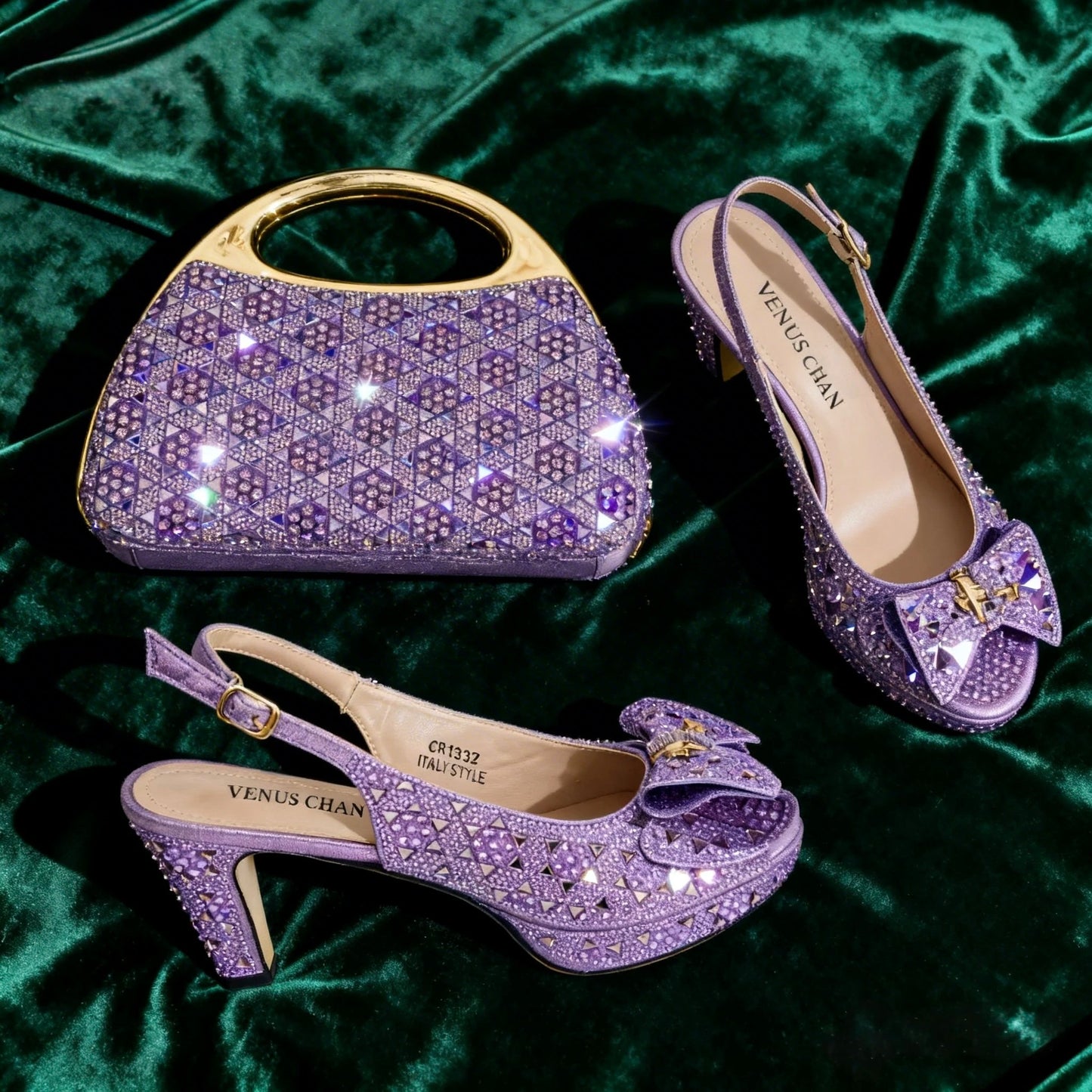 Cindrella Bag & Shoe Set