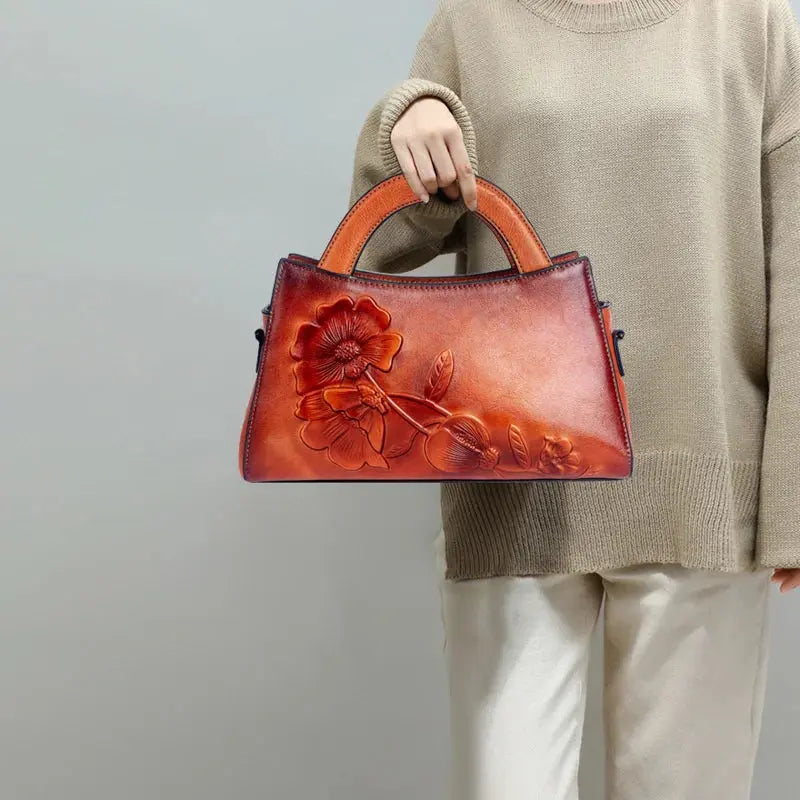 Kerrie Leather Handbag Coco & Dee