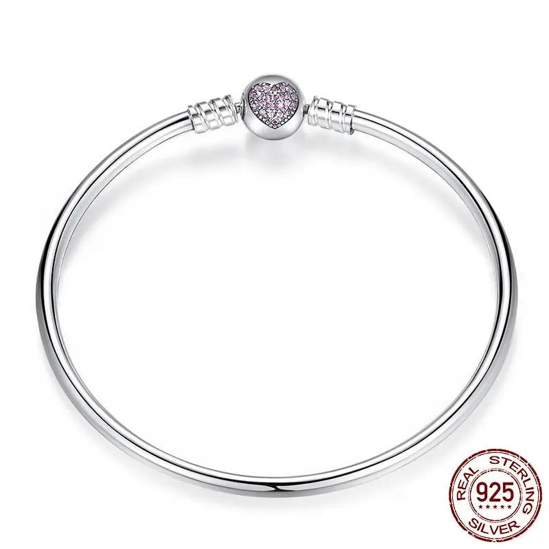 Sterling Silver Snake Bangle Coco & Dee