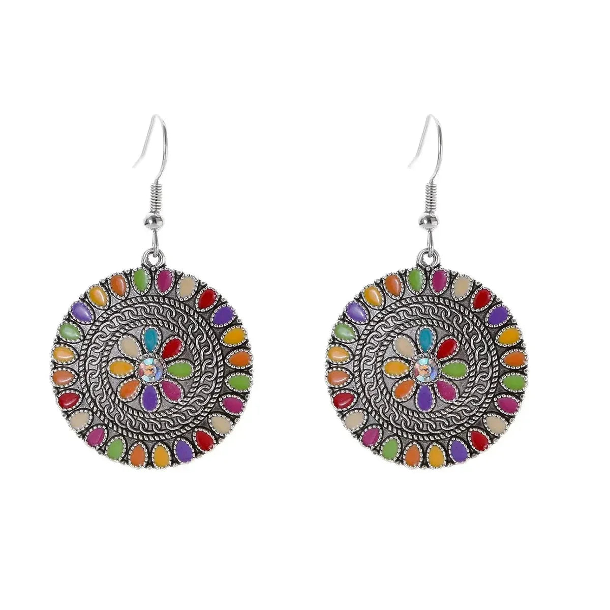 🎁 Vintage Flower Pendant Set (100% off)