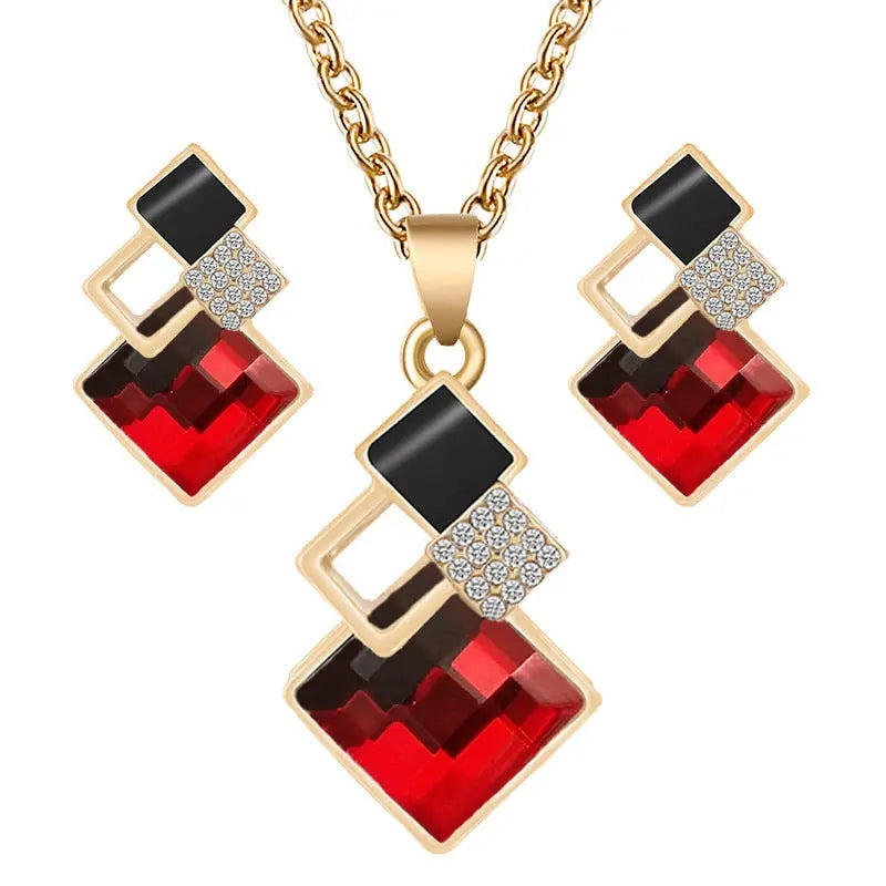 Zoho Pendant Earrings Sets Coco & Dee