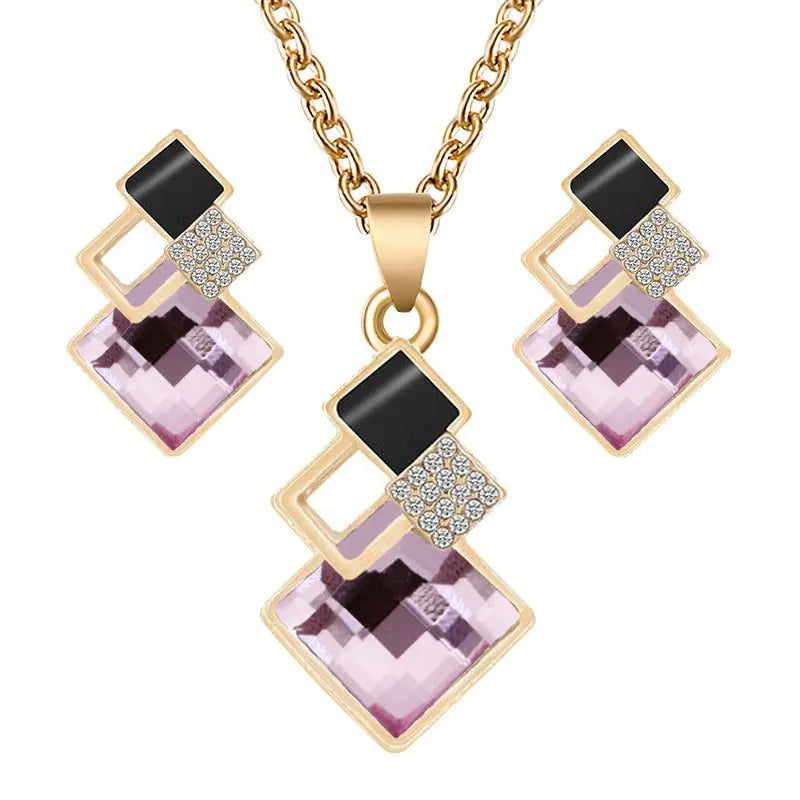 Zoho Pendant Earrings Sets Coco & Dee