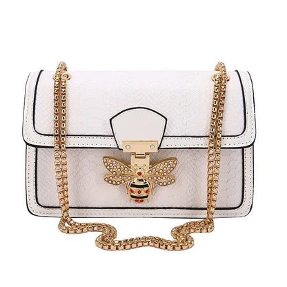 Bee Crocodile Print Handbag - Coco & Dee UK