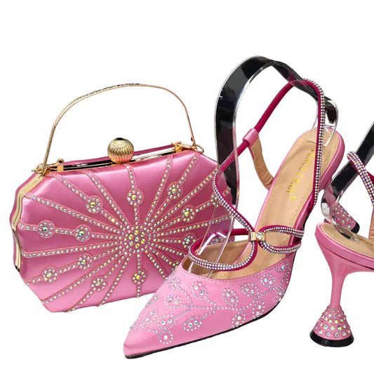 Bling Shoe & Bag Set - Coco & Dee UK