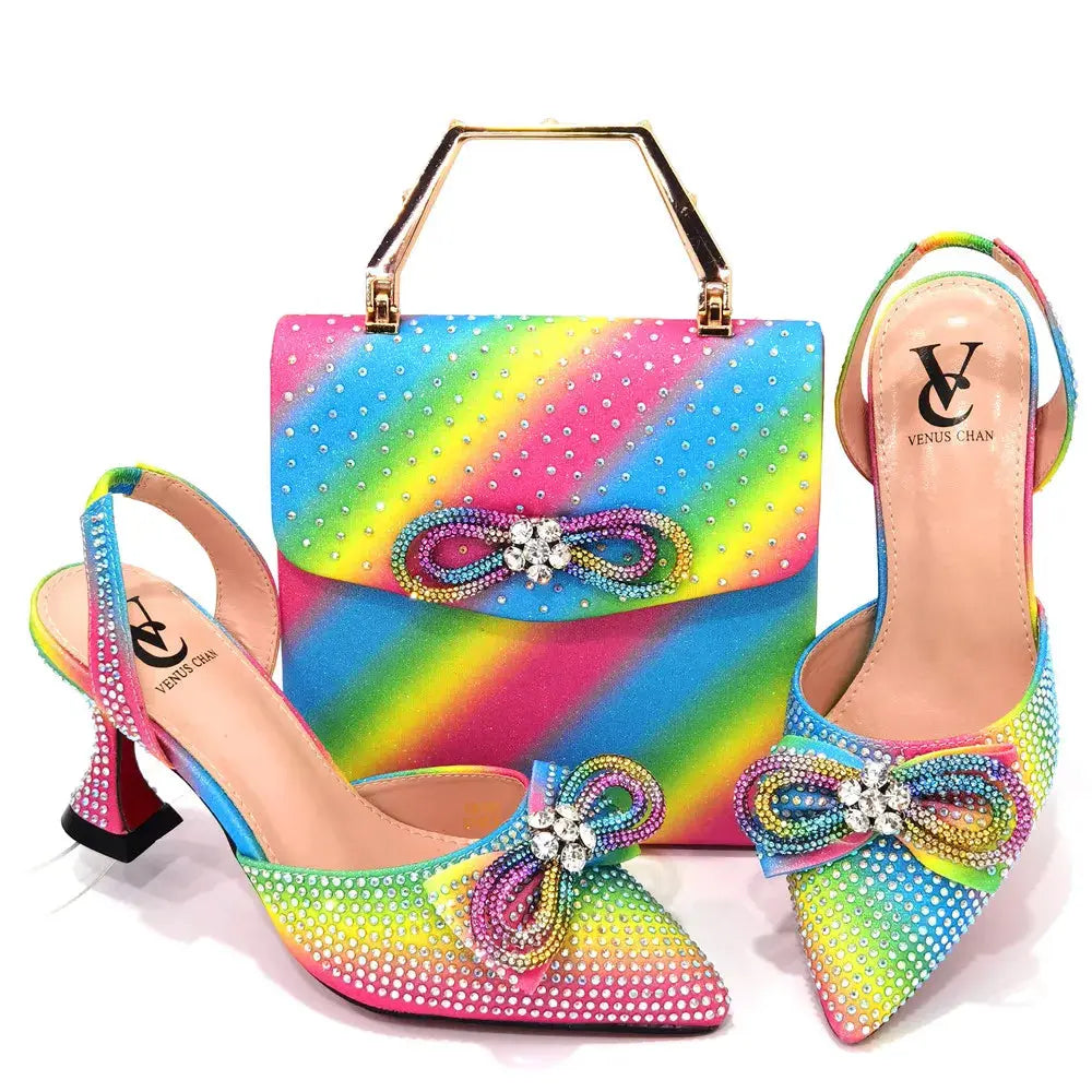 Bowtie Shoe and Bag Set - Coco & Dee UK