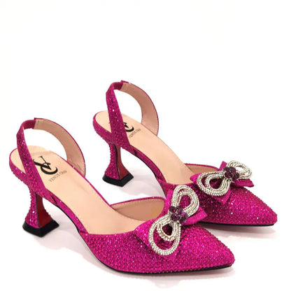 Bowtie Shoe and Bag Set - Coco & Dee UK