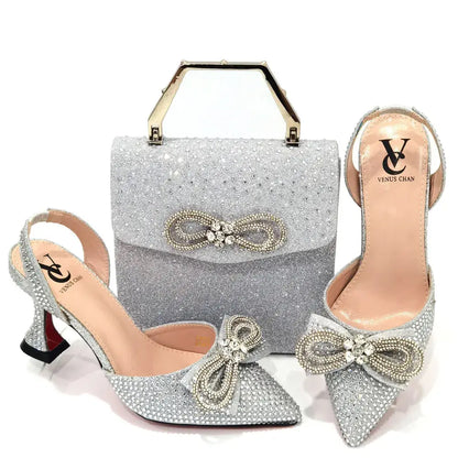 Bowtie Shoe and Bag Set - Coco & Dee UK