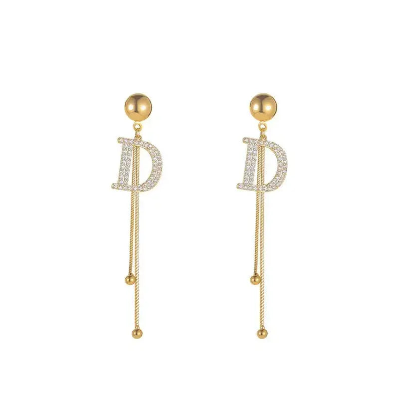 D Earrings - Coco & Dee UK