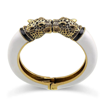 Double Leopard Bangle - Coco & Dee UK