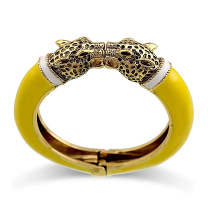 Double Leopard Bangle - Coco & Dee UK
