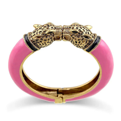 Double Leopard Bangle - Coco & Dee UK