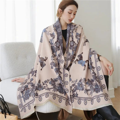 Floral Print Shawl Coco & Dee