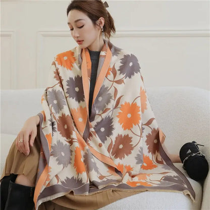 Floral Print Shawl Coco & Dee