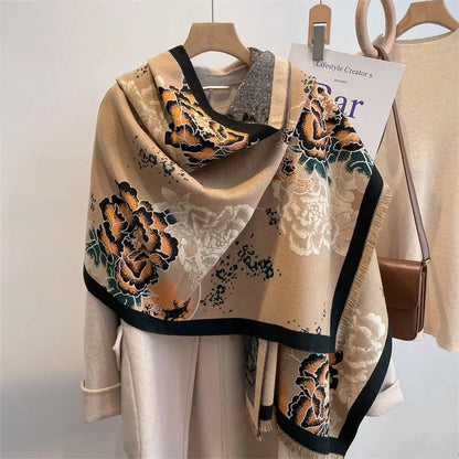 Floral Print Shawl Coco & Dee