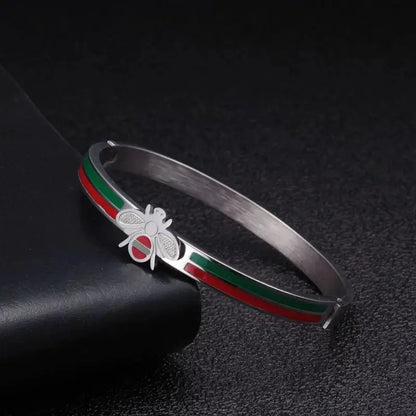 Galla Steel Bangle - Coco & Dee UK