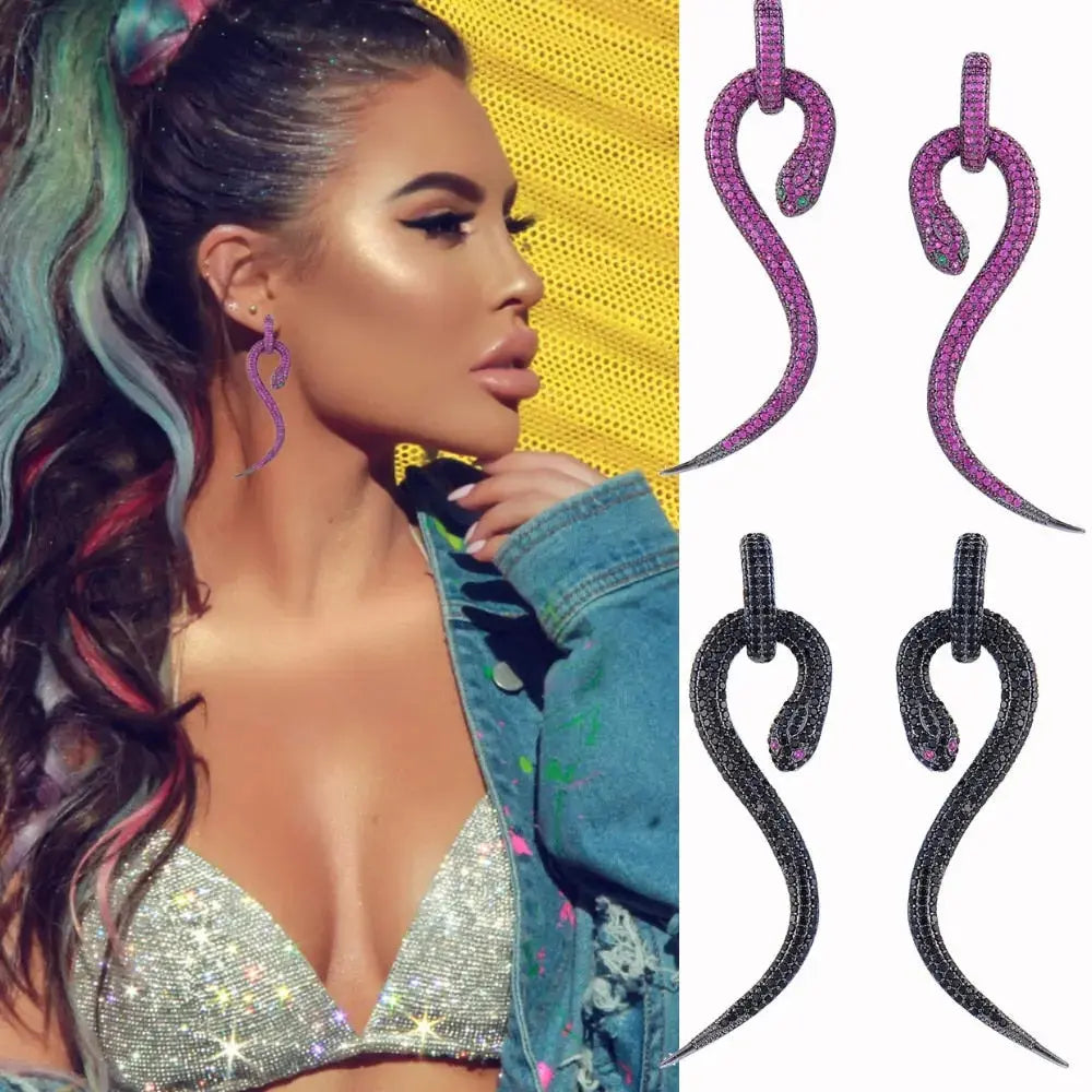 Godki Snake Earrings - Coco & Dee UK