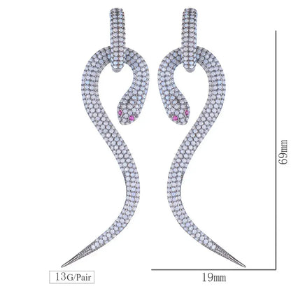 Godki Snake Earrings - Coco & Dee UK