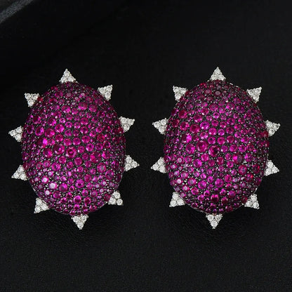 Nina Oval Earrings Coco & Dee