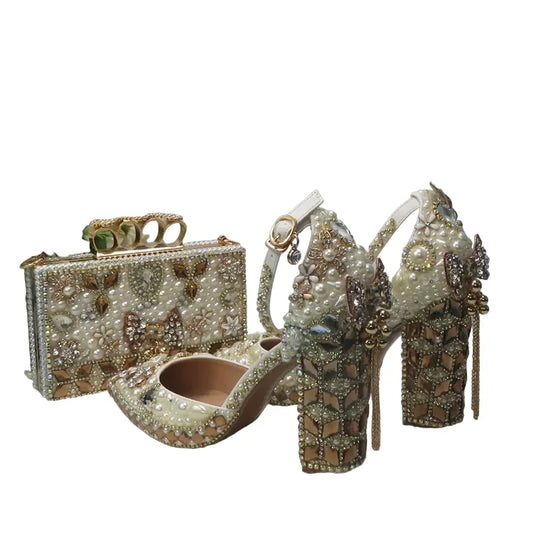 Sharara Shoe & Bag Set - Coco & Dee UK