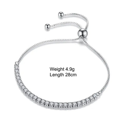 Sparkle Silver Bracelet Coco & Dee