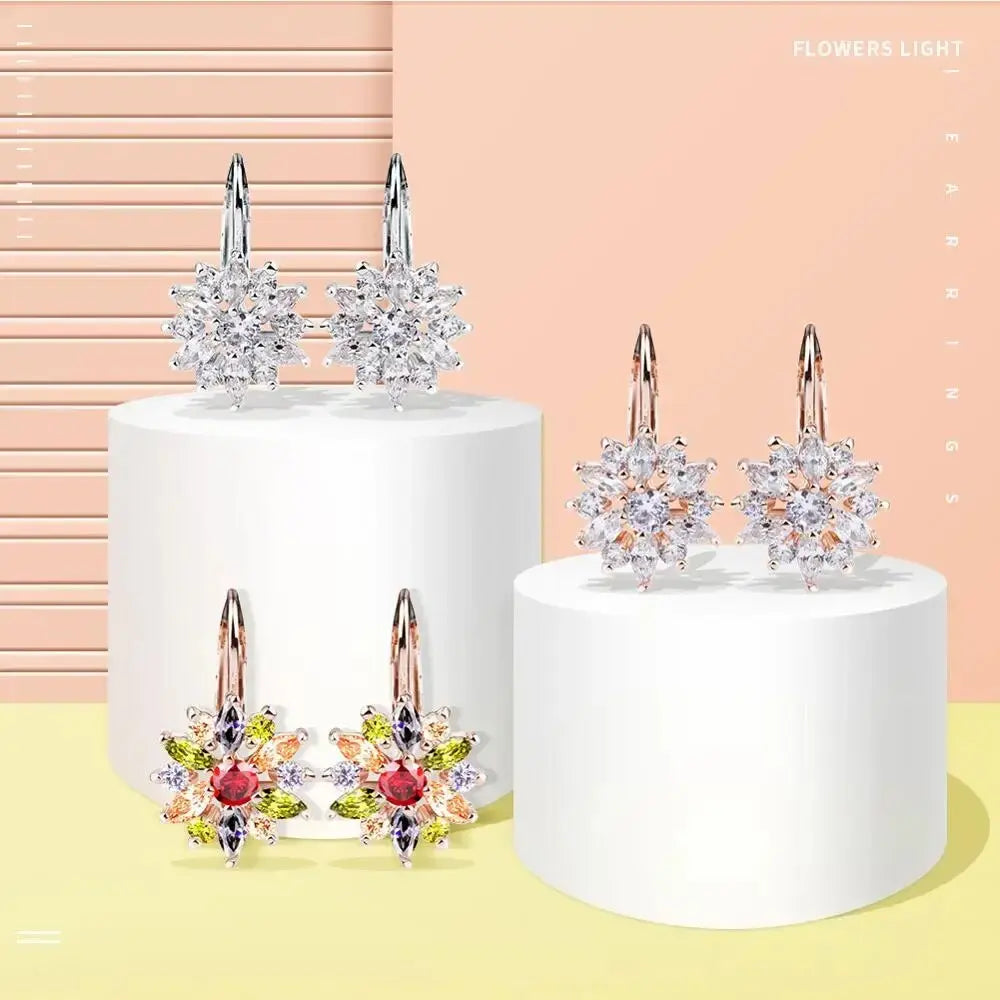 Flower Stud Earrings Coco & Dee