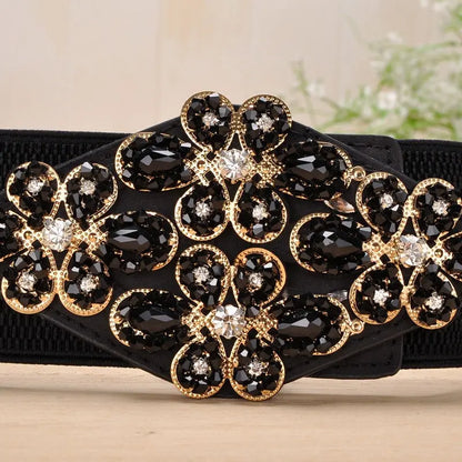 Braided Rhinestone Belt Coco & Dee