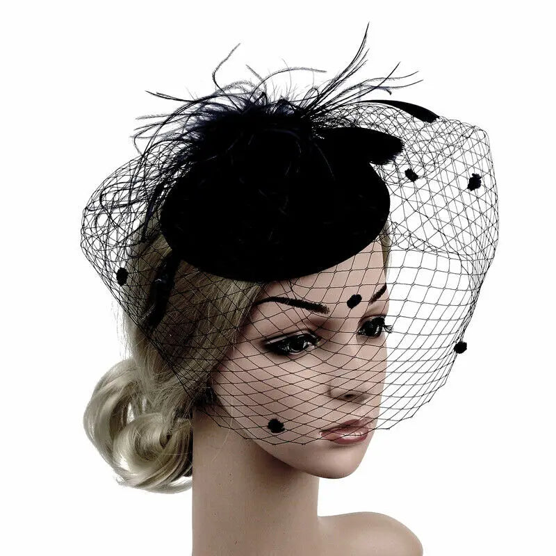 Handmade Feather Fascinator Coco & Dee