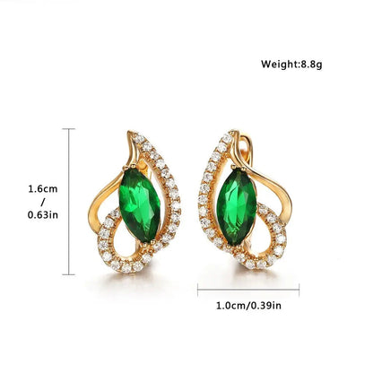 Hanre Natural Zircon Studs Coco & Dee