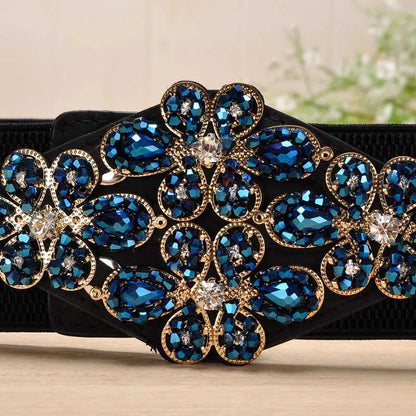Braided Rhinestone Belt Coco & Dee