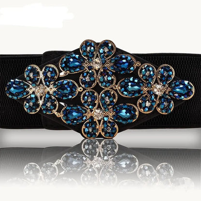 Braided Rhinestone Belt Coco & Dee