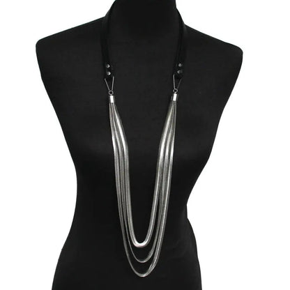 Kora Multi layers Leather Necklaces Coco & Dee