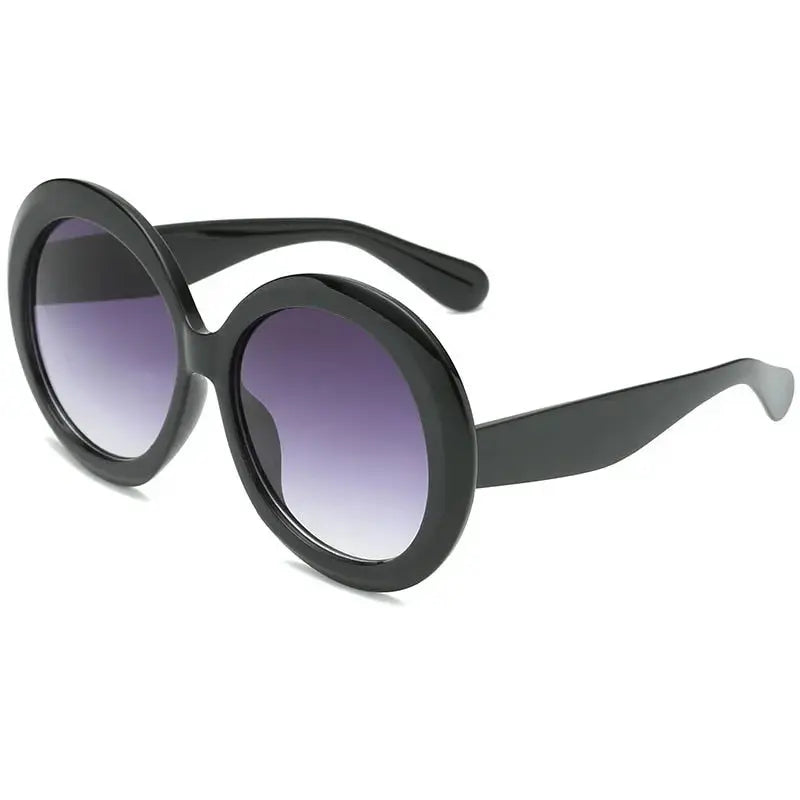 Leon Round Oversized Sunglasses Coco & Dee