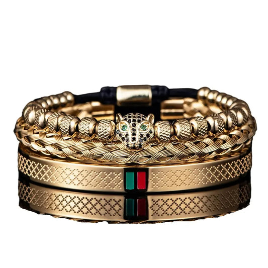 Leopard Head Bracelet - Coco & Dee UK